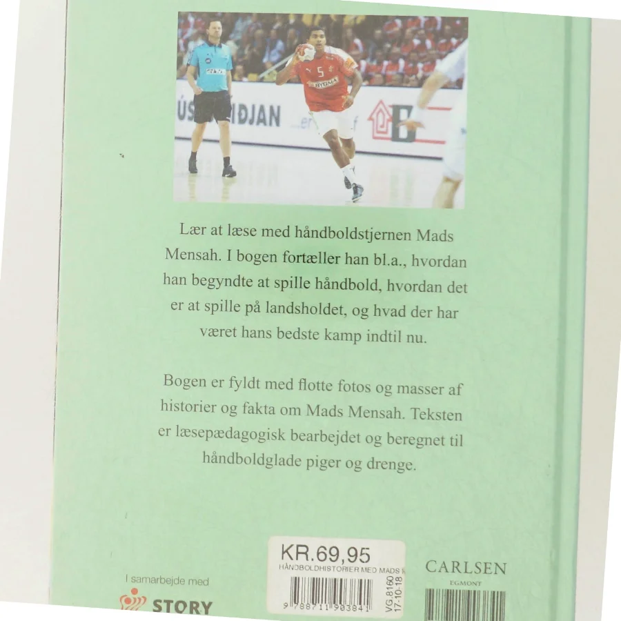 Håndboldhistorier med Mads Mensah af Ole Sønnichsen (Bog)