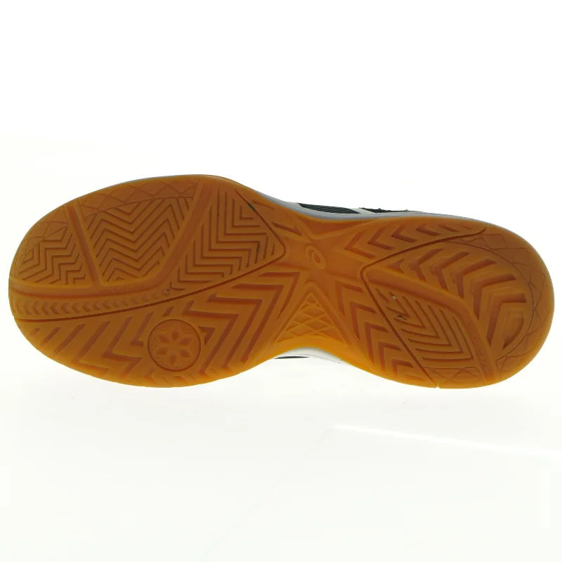 Sneakers, Håndboldsko,  sportsko med  “non marking sole”med gummisål fra Asics (str. 37,5) 