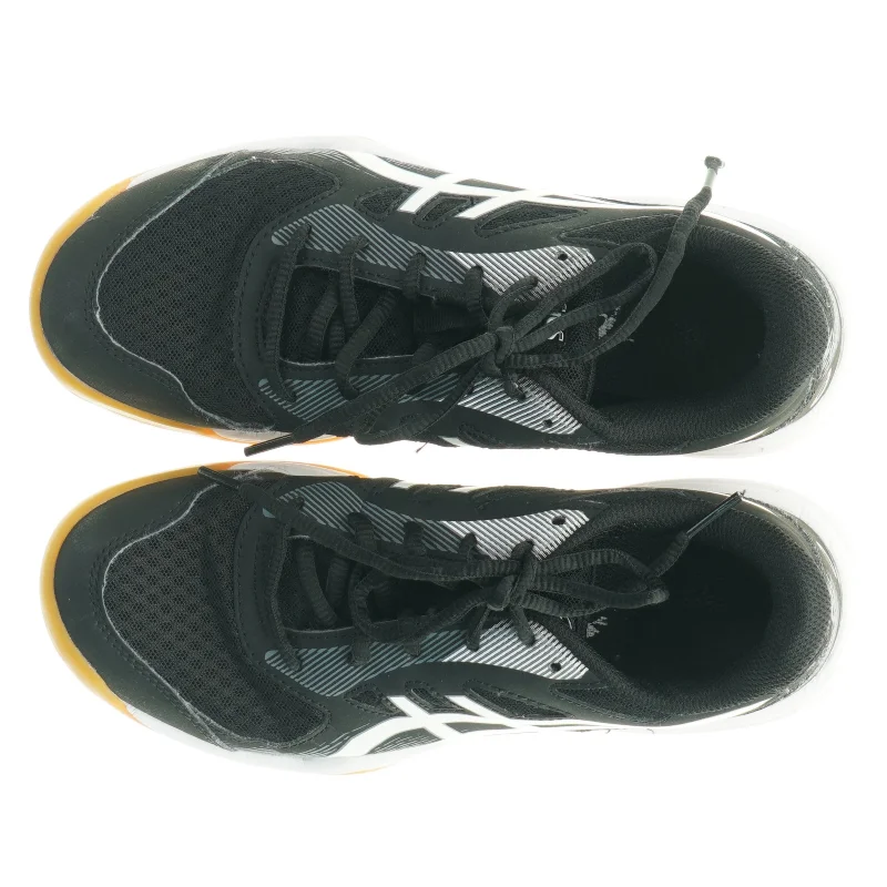 Sneakers, Håndboldsko,  sportsko med  “non marking sole”med gummisål fra Asics (str. 37,5) 