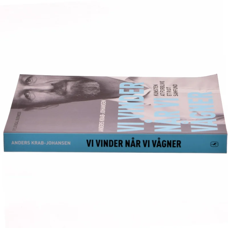 Vi vinder når vi vågner : kunsten at forblive et rigt samfund af Anders Krab-Johansen (Bog) m. Forfatter-Signatur