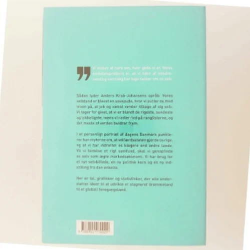 Vi vinder når vi vågner : kunsten at forblive et rigt samfund af Anders Krab-Johansen (Bog) m. Forfatter-Signatur