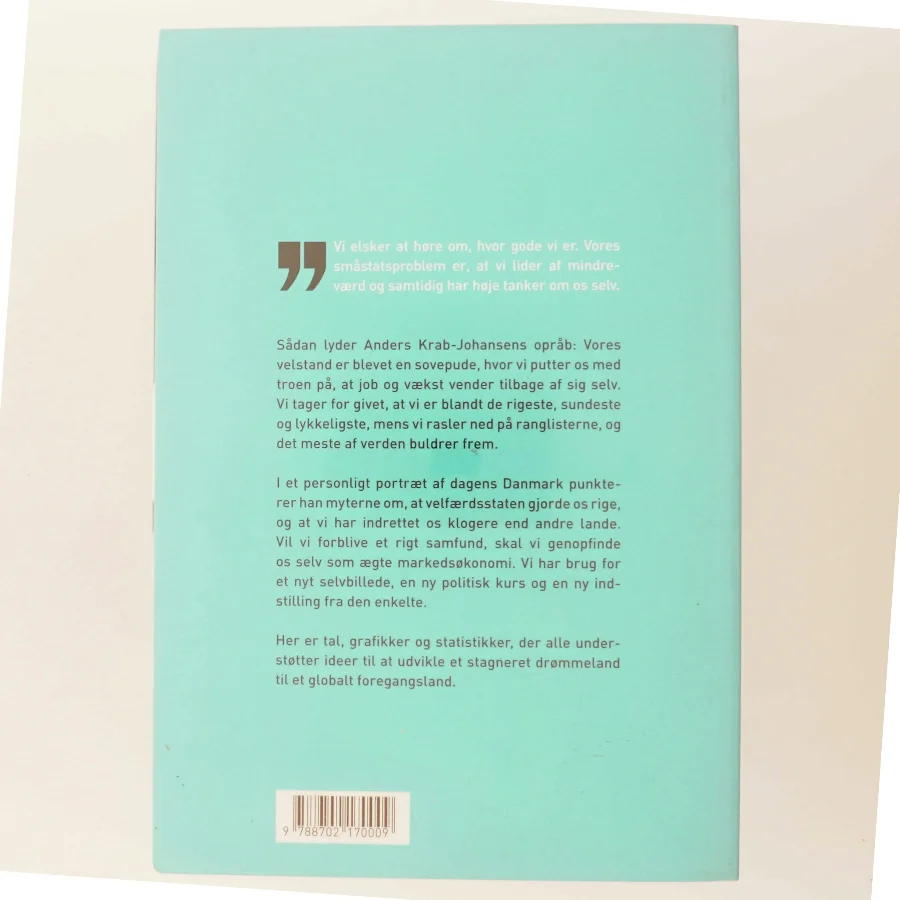Vi vinder når vi vågner : kunsten at forblive et rigt samfund af Anders Krab-Johansen (Bog) m. Forfatter-Signatur