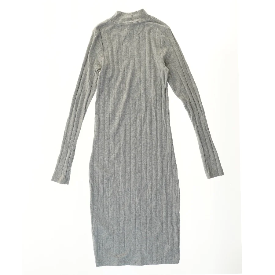 Langærmet grå kjole fra Name It (str. 152)