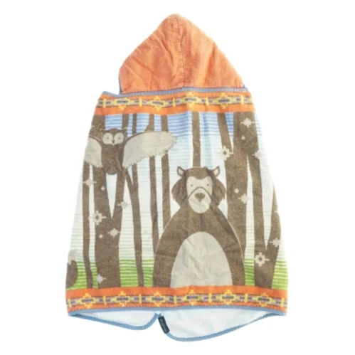 Håndklæde med hætte til børn  med dyr fra Pendelton (str. 53 x 115 cm)