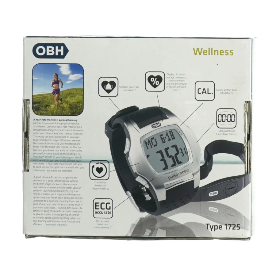 OBH active 1725 pulsmåler fra OBH