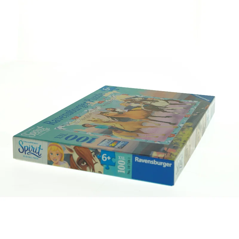 Spirit / Rider frit Ravensburger puslespil - Spirit Riding Free fra Ravensburger (str. 49 x 36 cm)