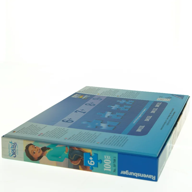 Spirit / Rider frit Ravensburger puslespil - Spirit Riding Free fra Ravensburger (str. 49 x 36 cm)