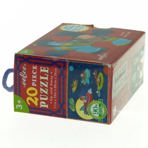 Børnepuslespil med rumtema