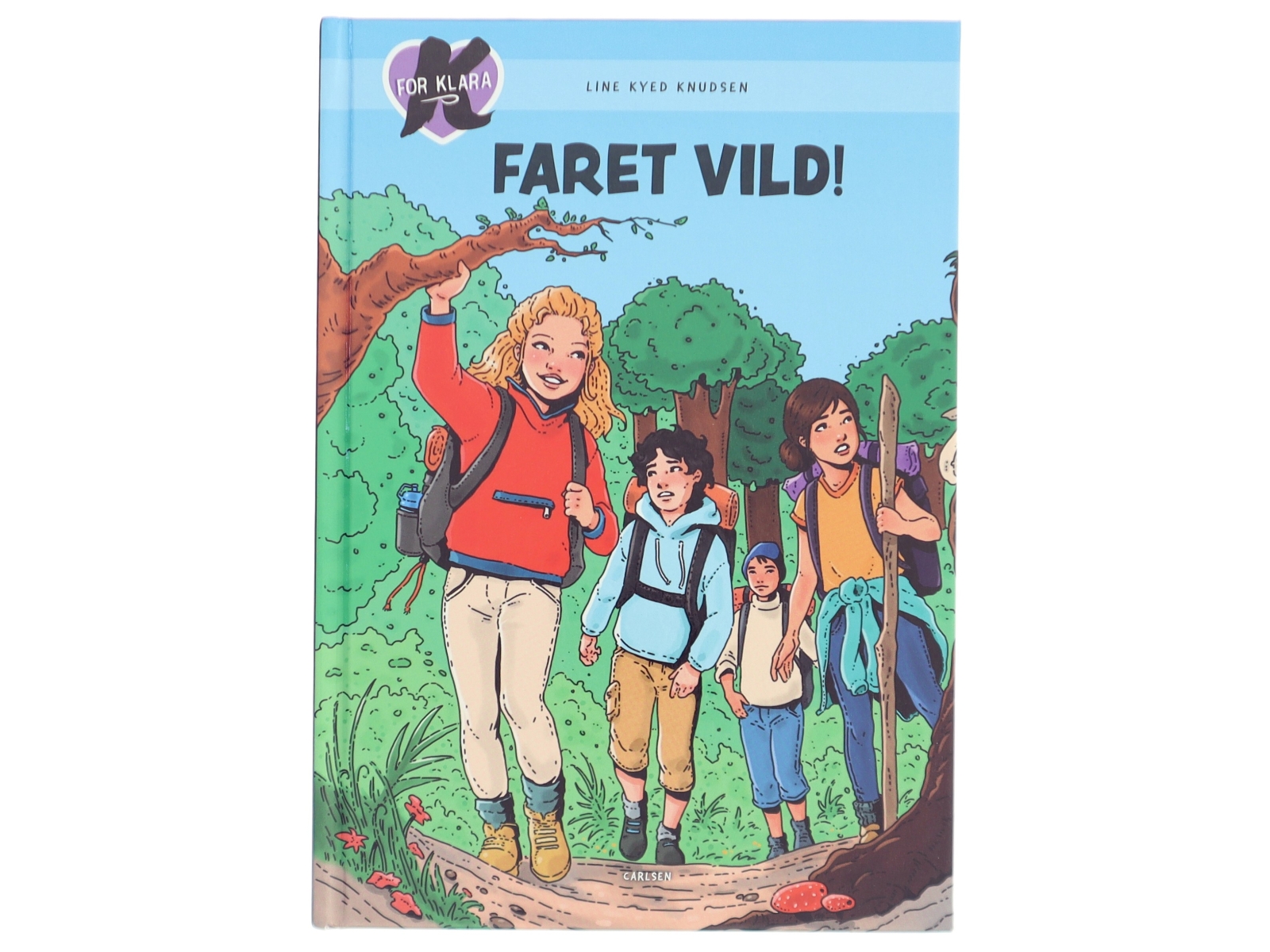 K for Klara, Faret vild! af Line Kyed Knudsen (Bog)