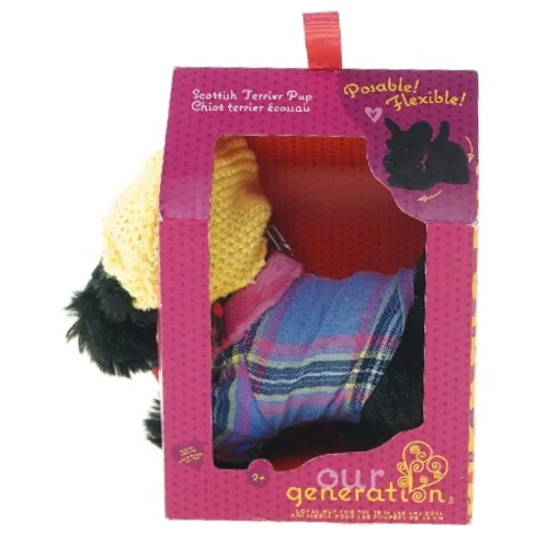 Our generation Scottish Terrier Pup tøjdyr fra Our Generation (str. 20x13x10 cm)