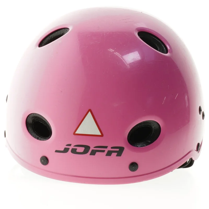 Rosa JOFA hjelm (str. Medium)