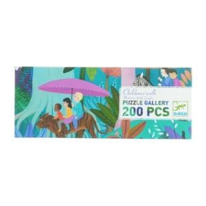 Djeco Puzzle Gallery Børnepuslespil fra Djeco (str. 97 x 33 cm)