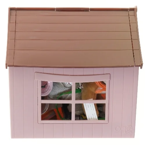 Our generation Hundehus med legetøjsdyr fra Our Generation (str. 24x25x17 cm)