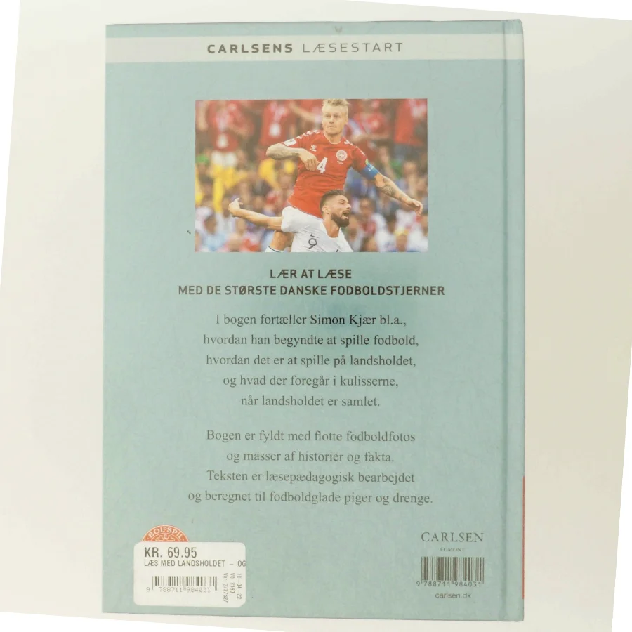 Læs med landsholdet og Simon Kjær af Ole Sønnichsen (Bog)