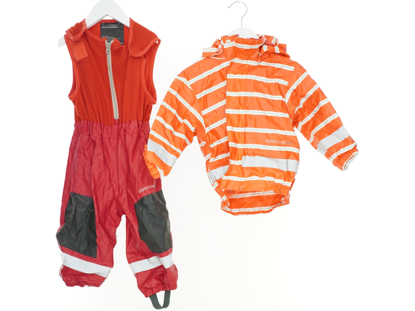 Regntøj fra Didriksson foret med fleece (str. 80 cm)