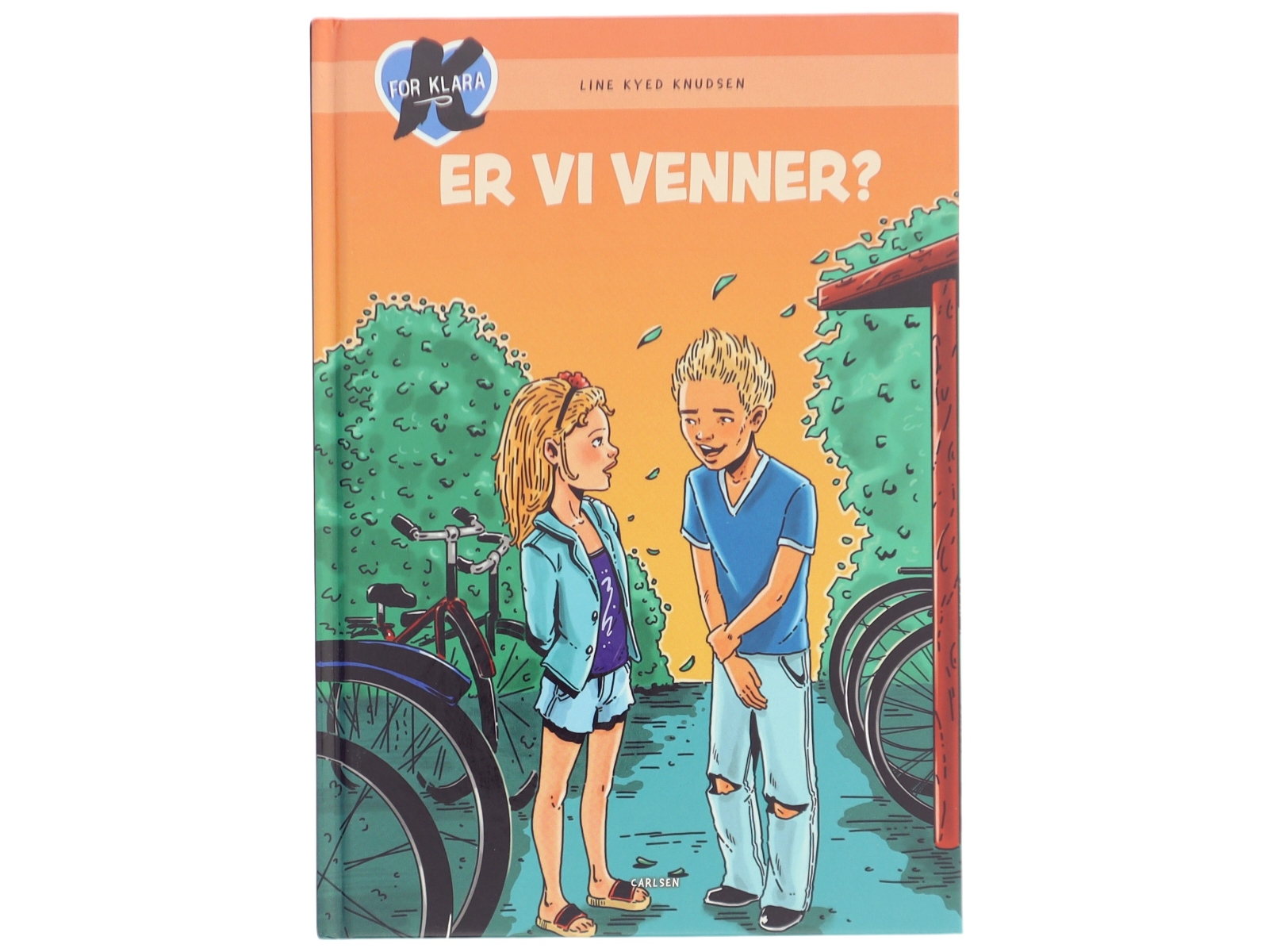 K for Klara, Er vi venner? af Line Kyed Knudsen (Bog)