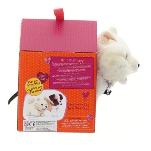 Our generation Poserbar Pomeranian hundelegetøj fra Our Generation (str. 20x13x10 cm)