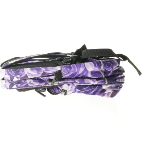 Purple Rose SURVIVOR Lilla Jeva rygsæk med blomsterprint (str. 40 x 36 cm)