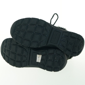 Sorte vinterstøvler med pelskant fra Skechers str. 38 