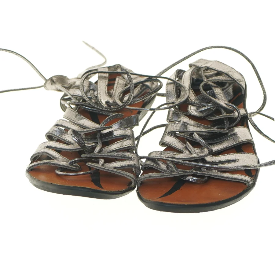 Damesandaler med snører, str. 38 (str. 38 )