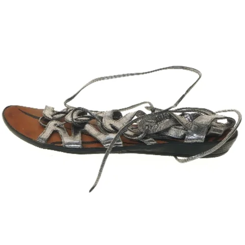 Damesandaler med snører, str. 38 (str. 38 )