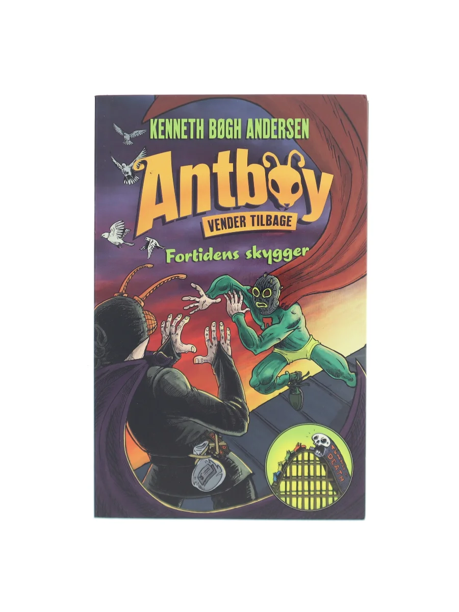 Forsiden af Antboy 8 - Fortidens skygger af Kenneth Bøgh Andersen