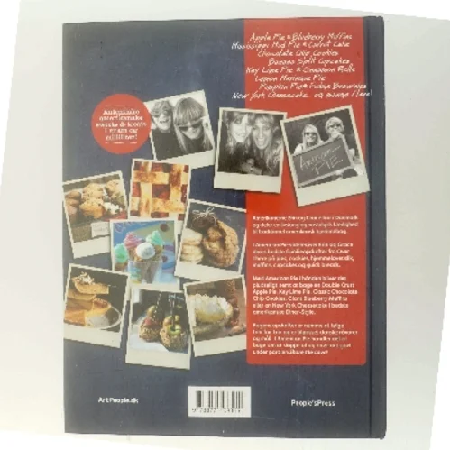American pie : pies, cookies, cupcakes og andre søde sager fra over there af Erin Eberhardt Chapman (Bog)