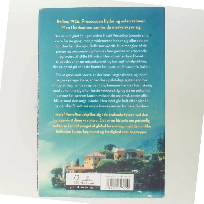 Hotel Portofino af J. P. O'Connell (Bog)