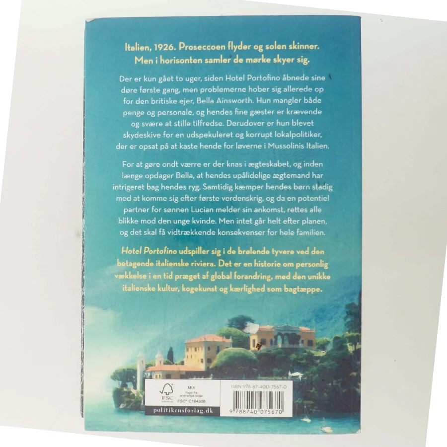 Hotel Portofino af J. P. O'Connell (Bog)