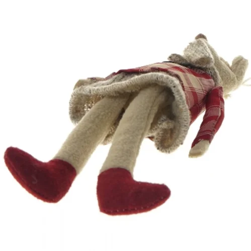 Jule mus dekoration dukke (str. 30 cm)