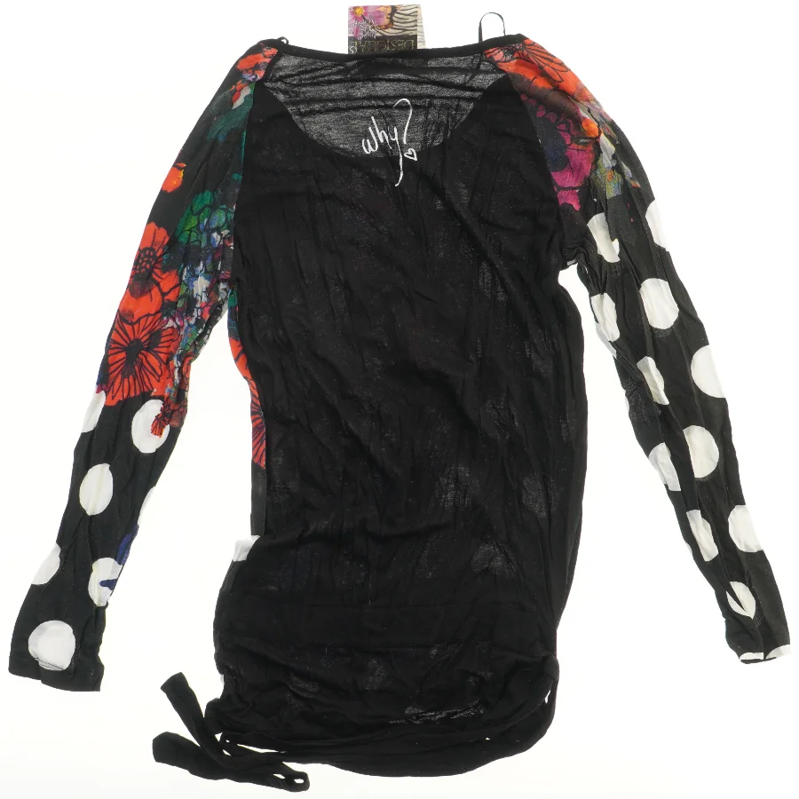 Desigual Langærmet bluse med mønster (str. S)