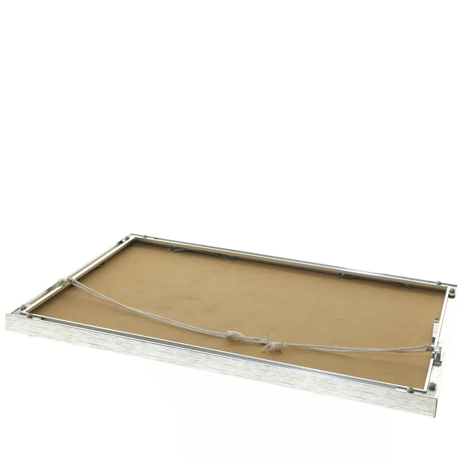 Foto kunst med håndtryk i ramme (str. 29,5x40 cm)