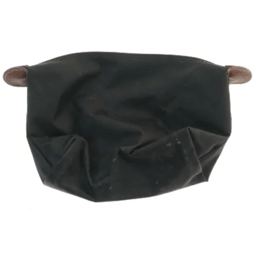 Sort kosmetiktaske med lynlås (str. 22,5x17,5 cm)