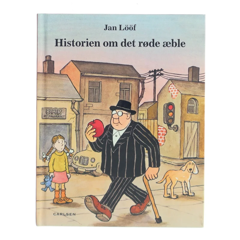 Historien om det røde æble af Jan Lööf (Bog)