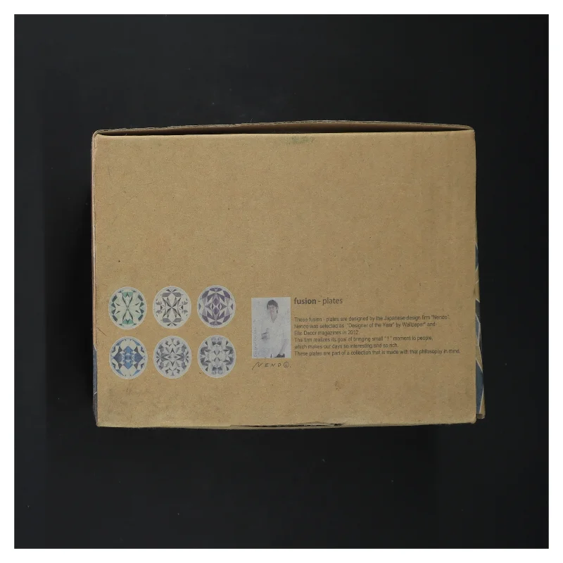 Fusion tallerkener designet af Nendo fra BeConcept (str. 6 styk, ø 15 cm)