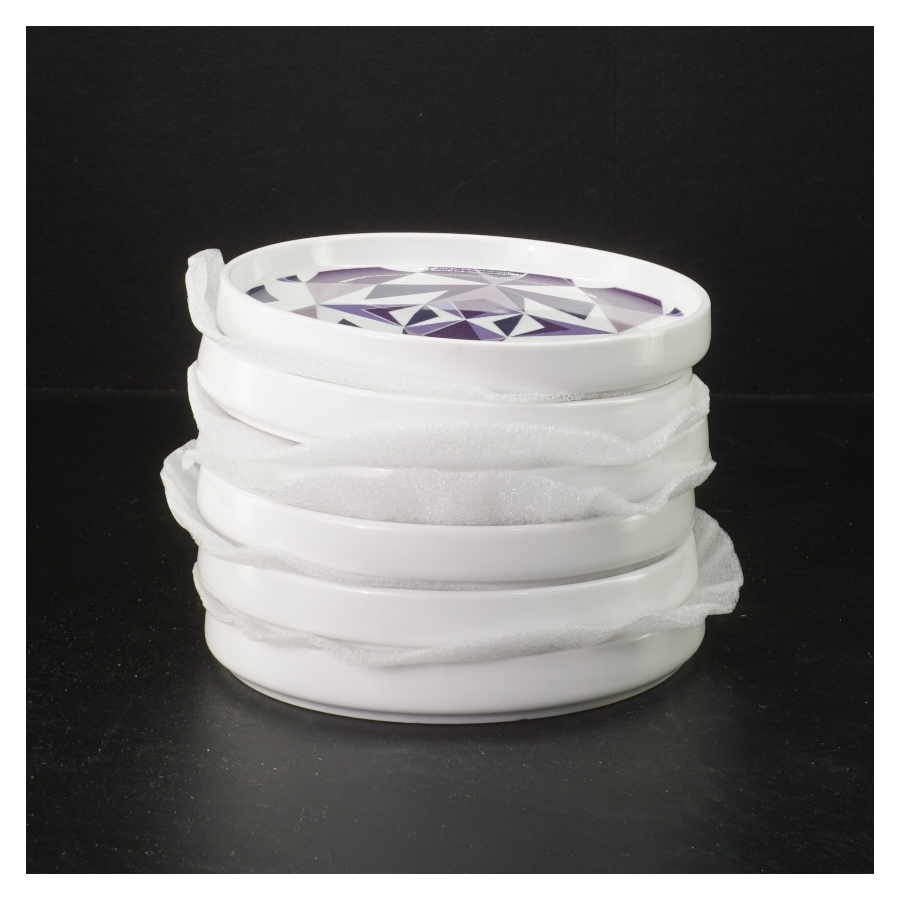 Fusion tallerkener designet af Nendo fra BeConcept (str. 6 styk, ø 15 cm)