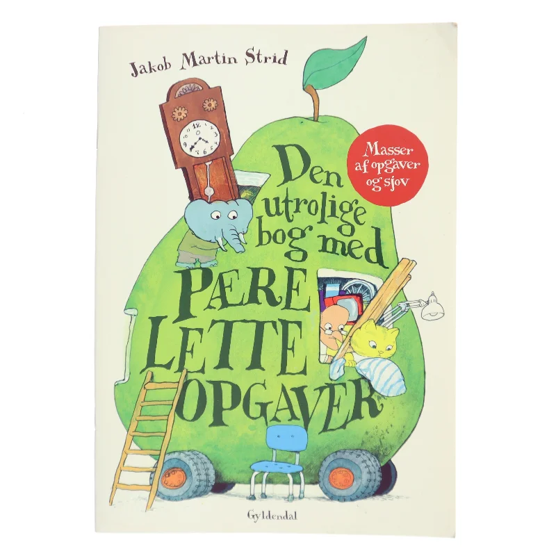 Den utrolige bog med pærelette opgaver af Jakob Martin Strid (Bog)