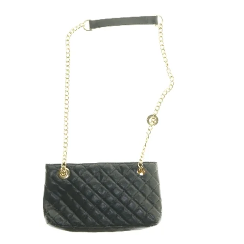 Sort skuldertaske med guldkæde fra Jaeger (str. 29x16,5 cm)