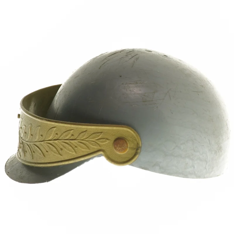 Vintage legetøjshjelm (str. Ø 18 cm)