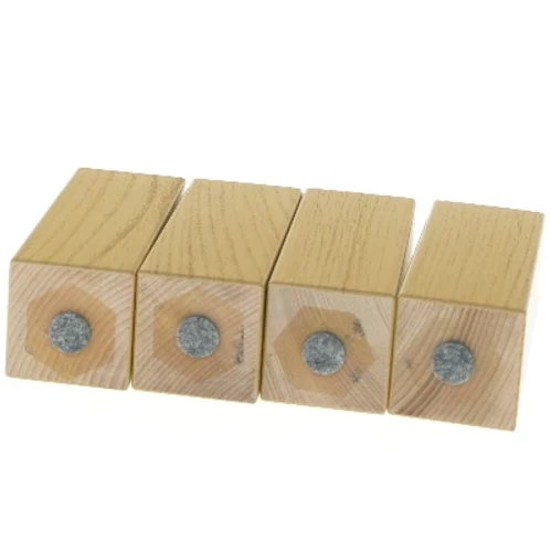 Sæt af møbelben fra IKEA (str. 12,5x5,5x5,5 cm)