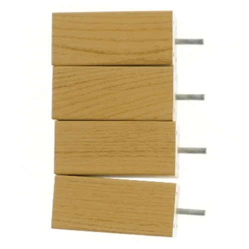 Sæt af møbelben fra IKEA (str. 12,5x5,5x5,5 cm)