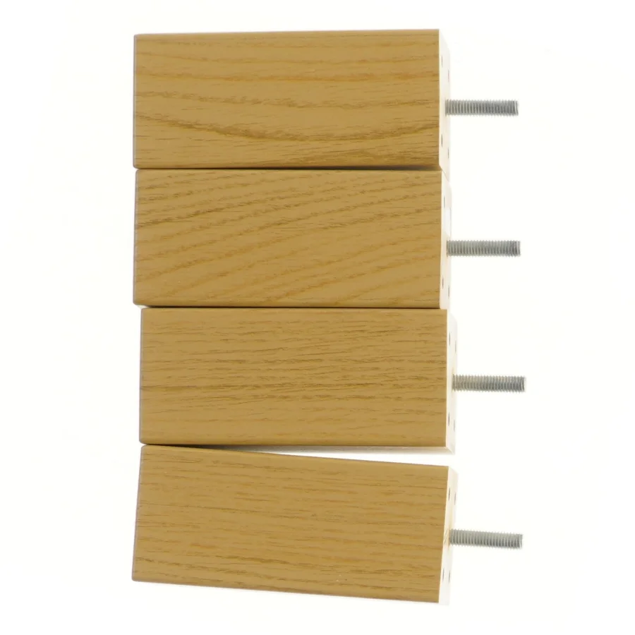 Sæt af møbelben fra IKEA (str. 12,5x5,5x5,5 cm)