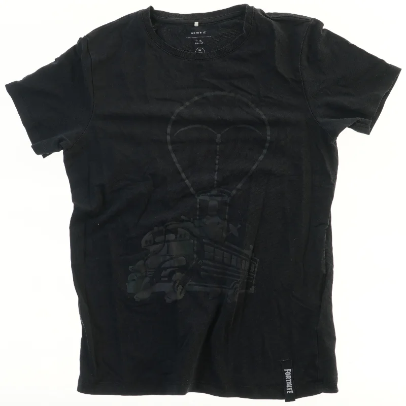 Sort Name It T-shirt med ballonmotiv (str. 146)