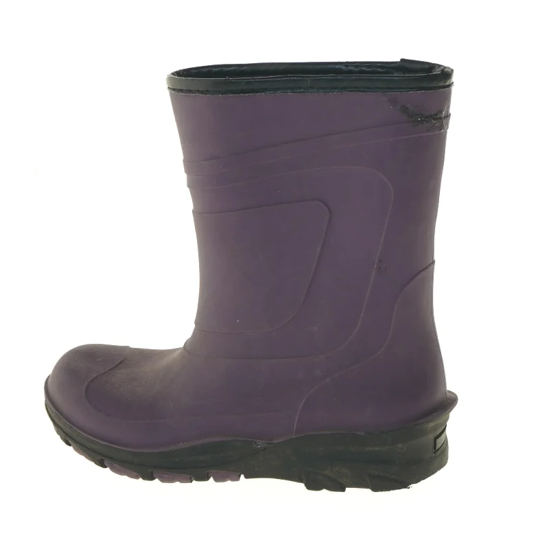 Lilla forede gummistøvler str. 38 (str. 38 )