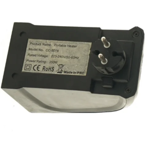 Transportabel varmeblæser (str. 15,5x8,5 cm)