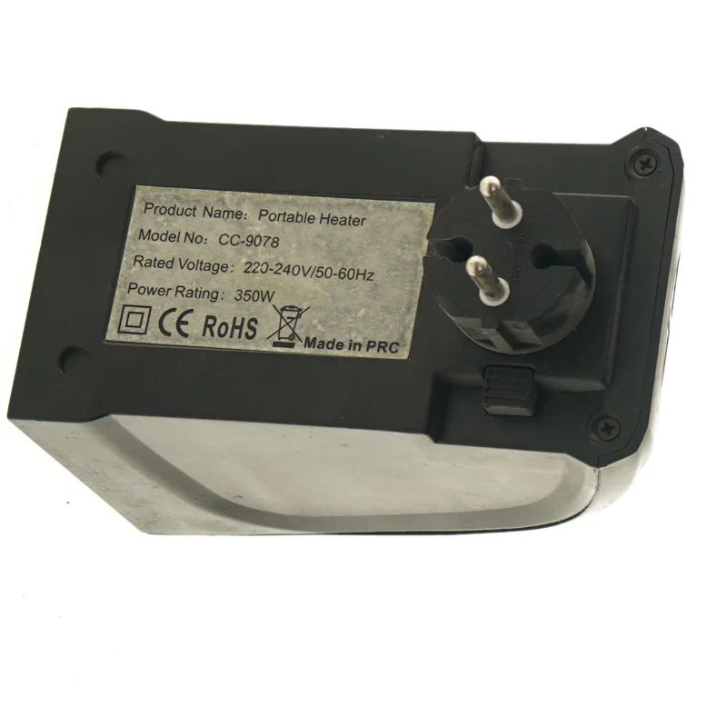 Transportabel varmeblæser (str. 15,5x8,5 cm)