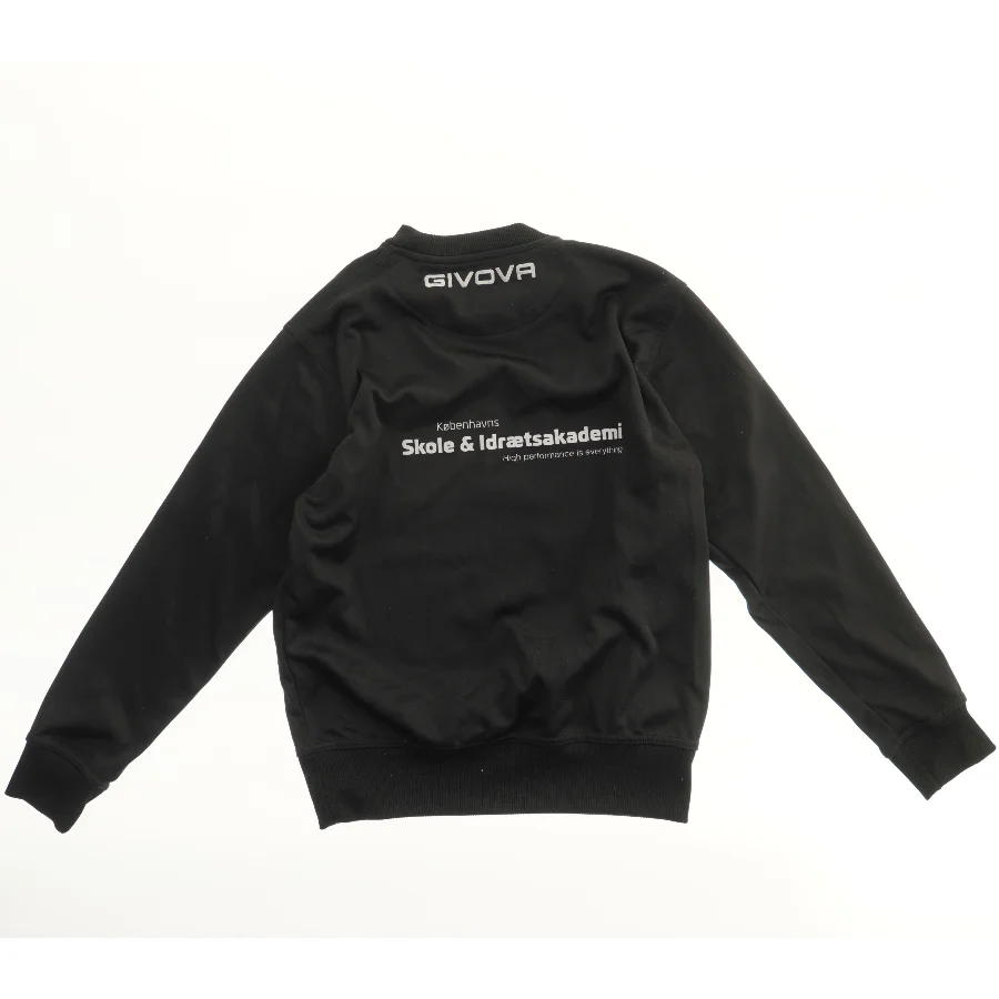 Blød sportstrøje med logo og tekst fra Givova (str. XS)
