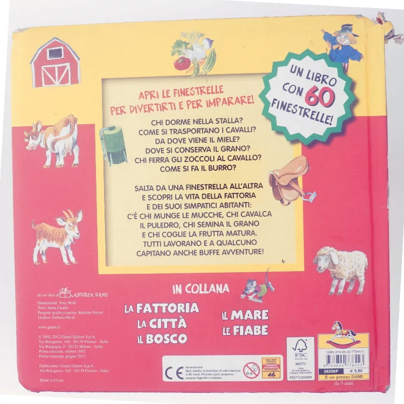 La fattoria. Libro pop-up (Bog)