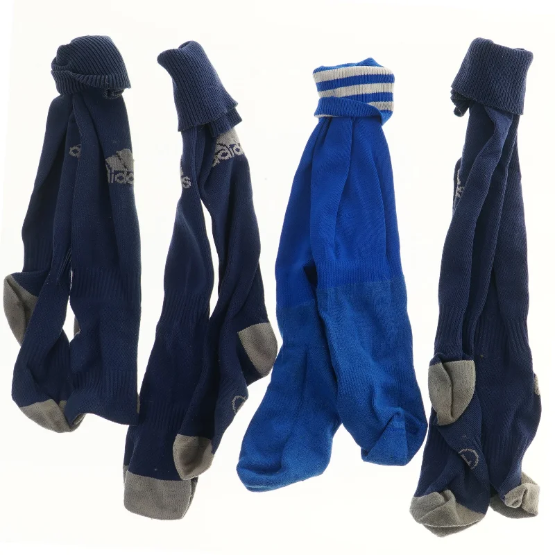 4 par Adidas fodboldstrømper (str. 4 par, 50 cm)