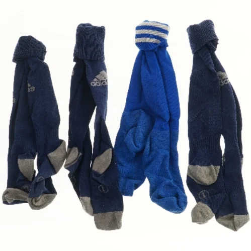 4 par Adidas fodboldstrømper (str. 4 par, 50 cm)